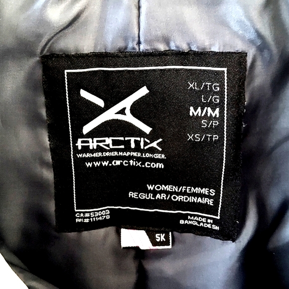 Arctix Women's Premium Insulated Off White Snow Pants Sz M - Picture 11 of 14